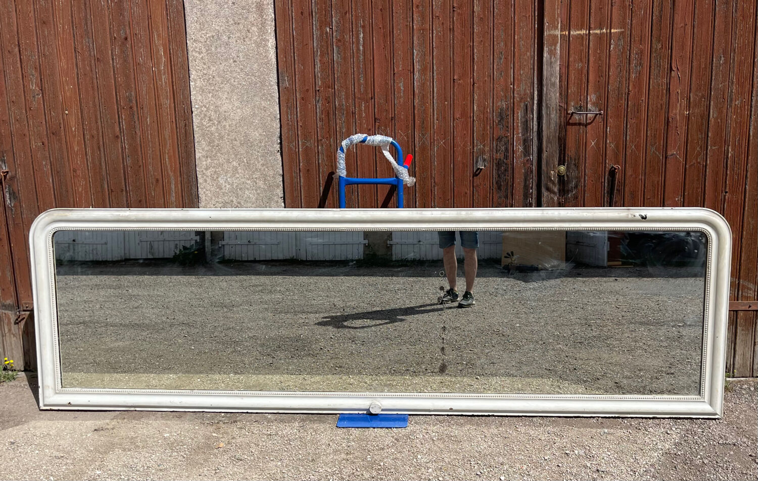 Mirror Louis-Philippe width 297 cm x height 91 cm