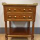 Mahogany chiffonnier in Louis XVI style.