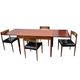 Vintage Scandinavian Rosewood Dining Set