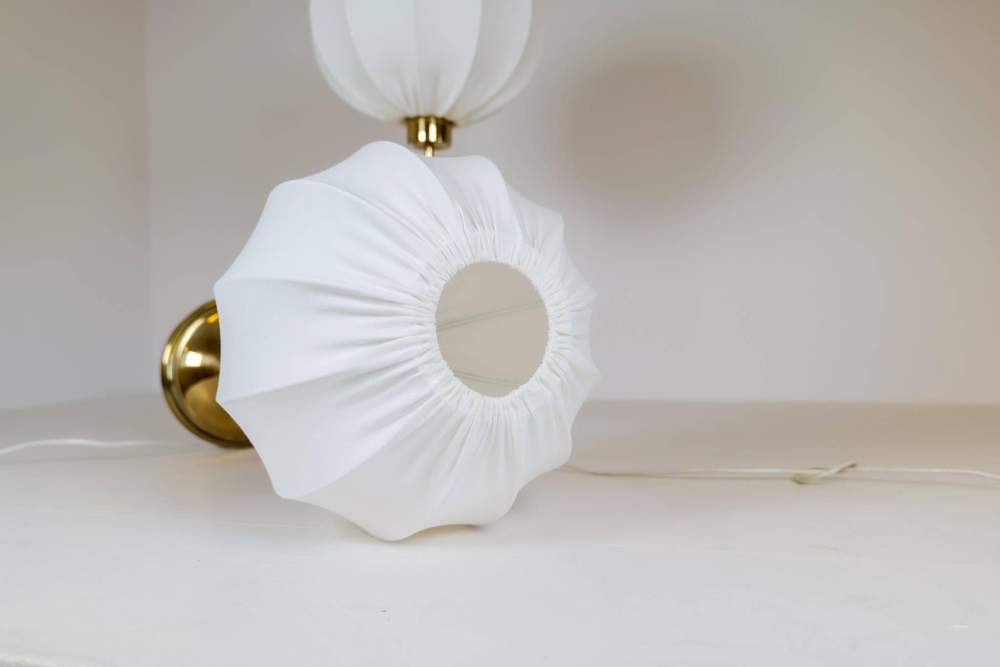 Pair of Bergboms B-024 table lamps mid-century, 1960s, Sweden