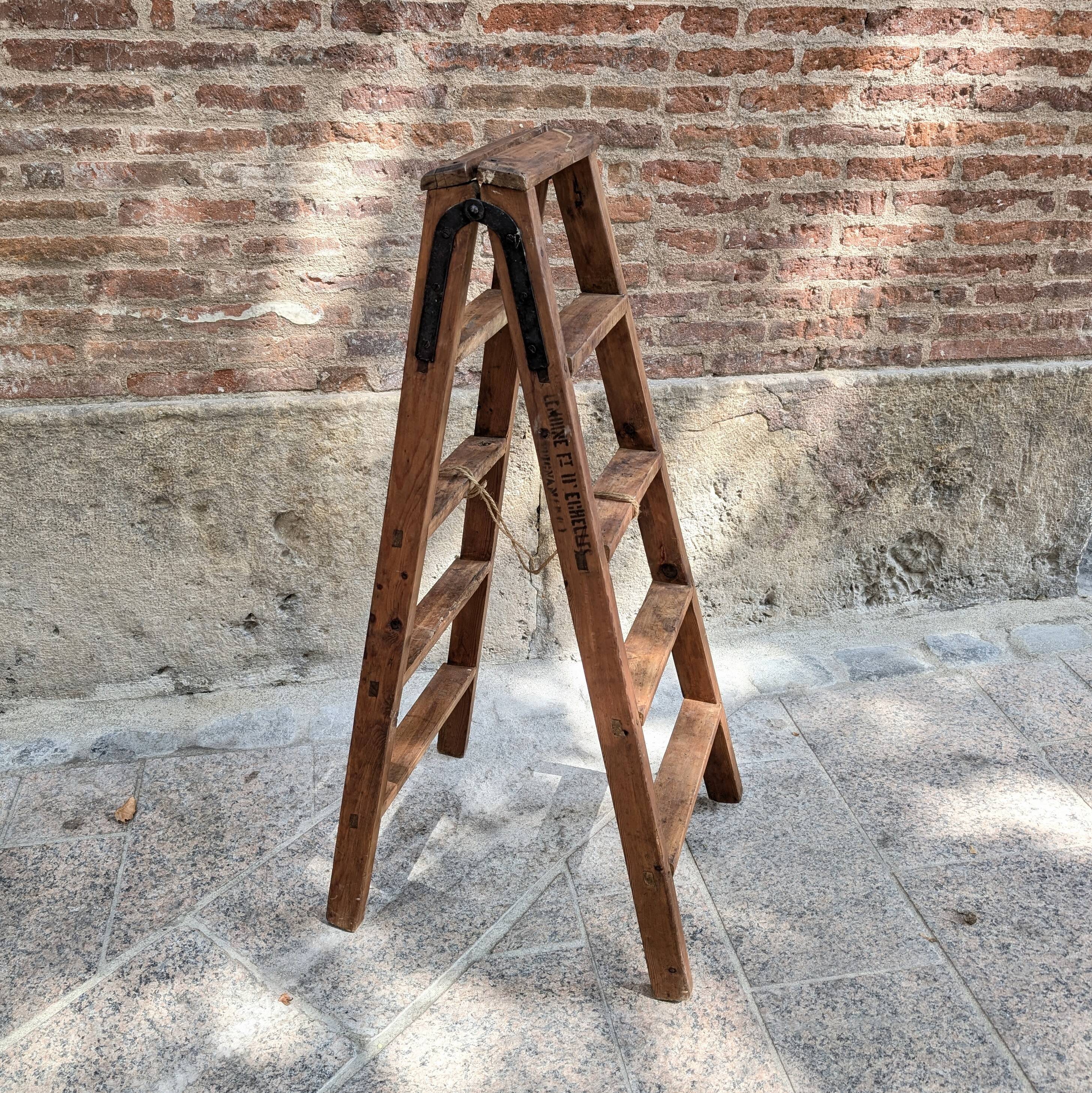 Old painter's stepladder
