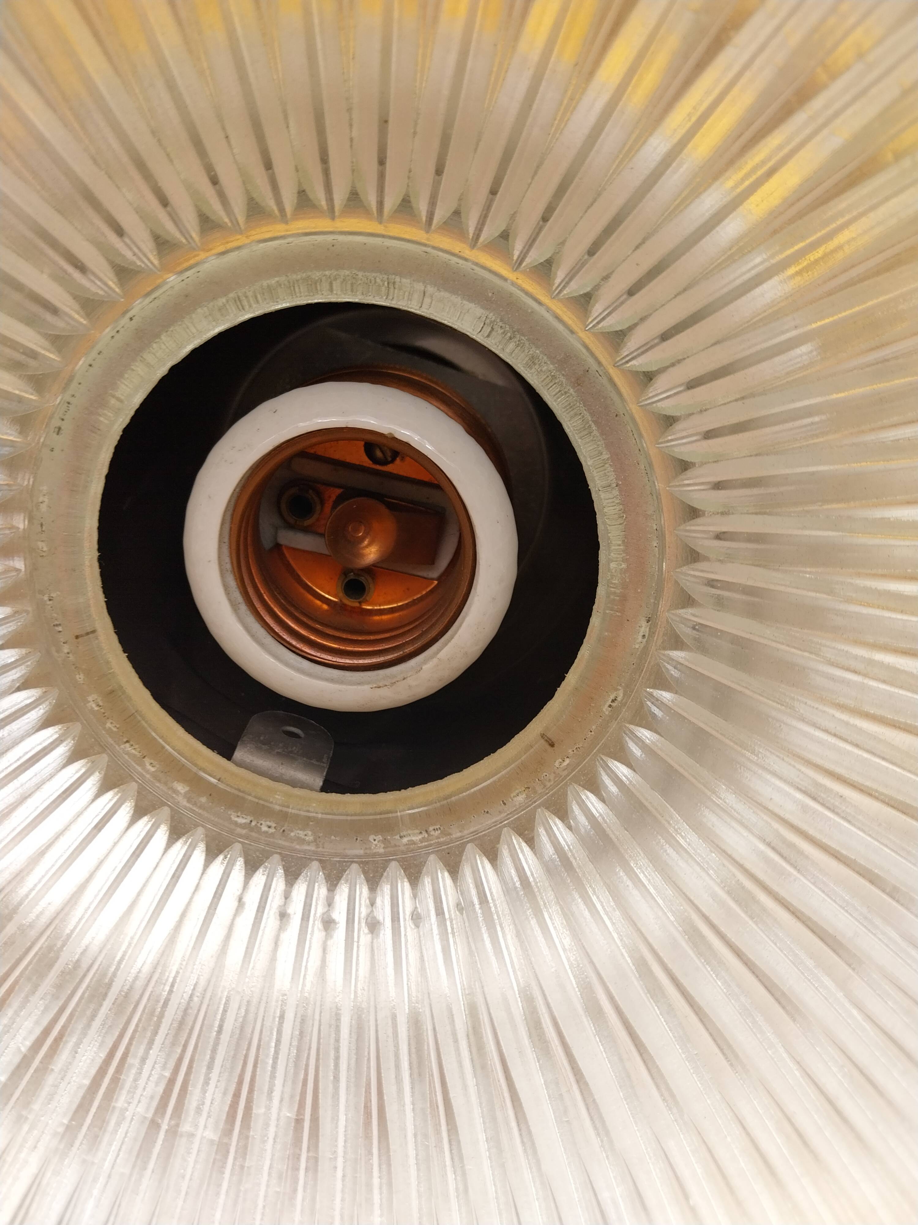 Holophane 3443 industrial suspension metal workshop ceiling light