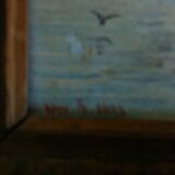 Marine, oil on wood