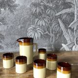 Stoneware orangeade service