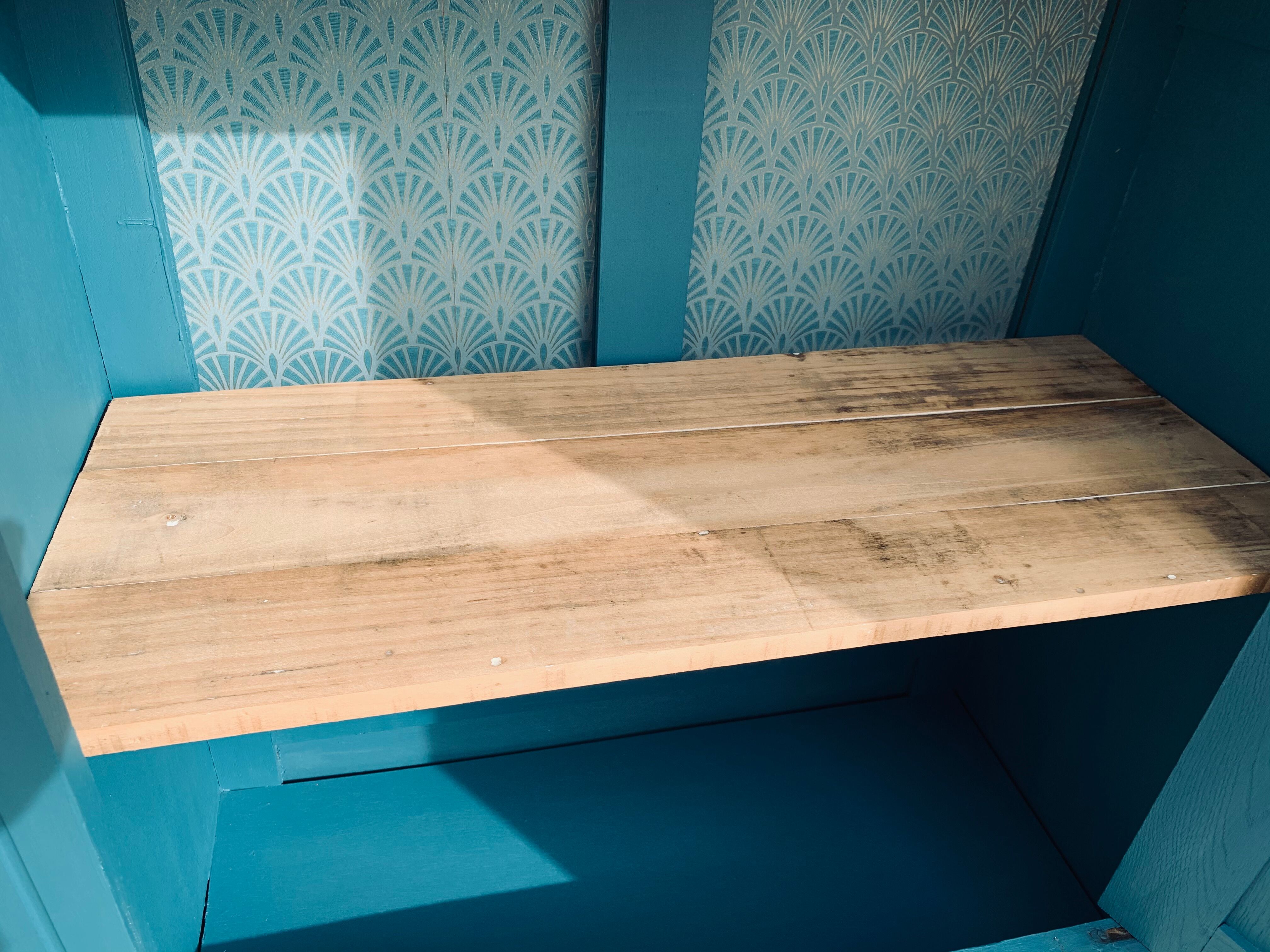 Glass-glazed Parisian wardrobe 1930