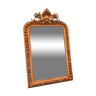 Miroir rectangulaire en bois avec moulures stuquées