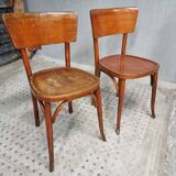 Old French cafe chairs set of 4 pcs