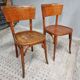 Old French cafe chairs set of 4 pcs