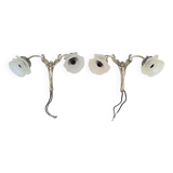 Paire d’appliques art déco, luminaires anciens