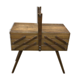 Scandinavian vintage sewing box worker