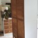 Armoire parisienne blanche deux portes