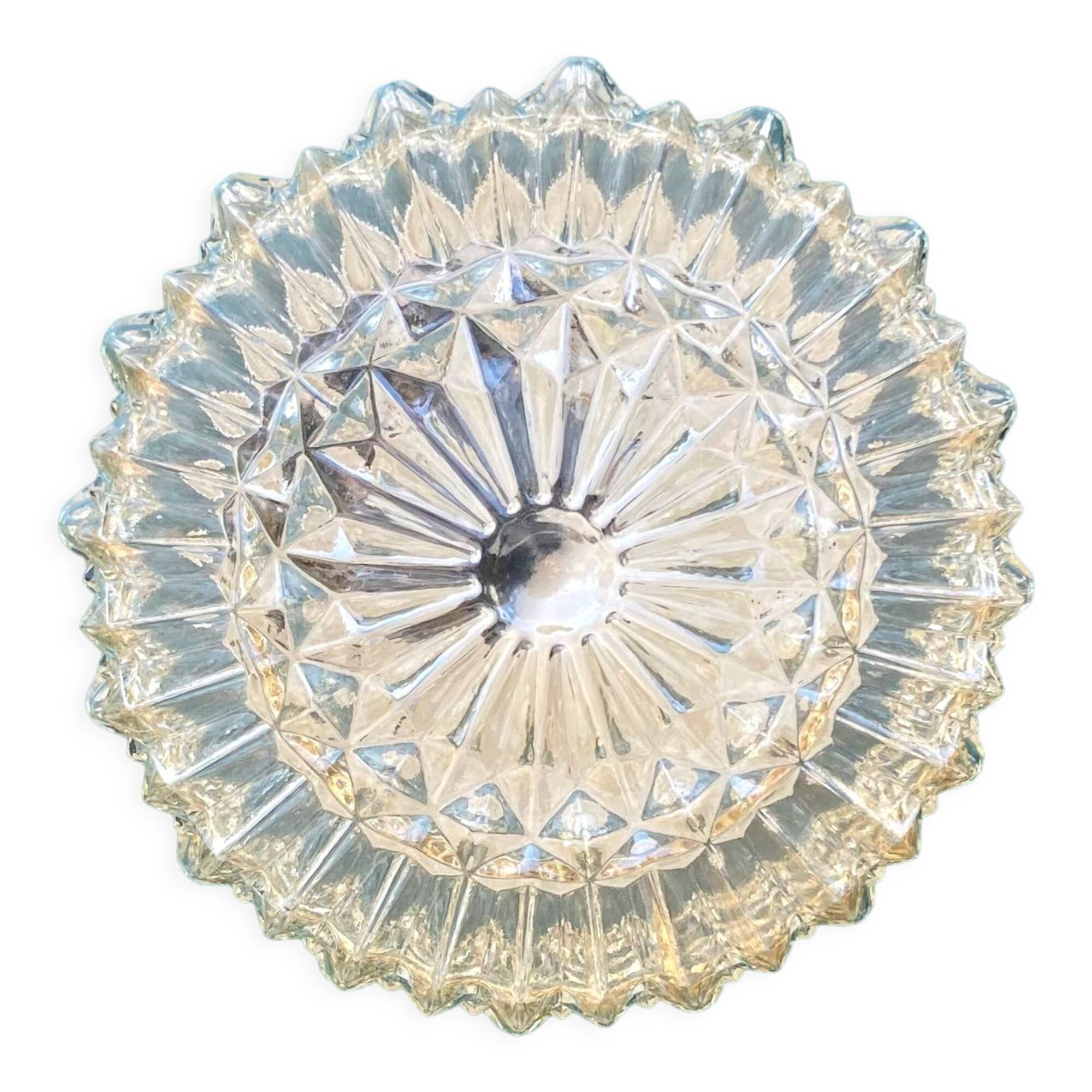 Wall lamp ceiling thick glass 70 80