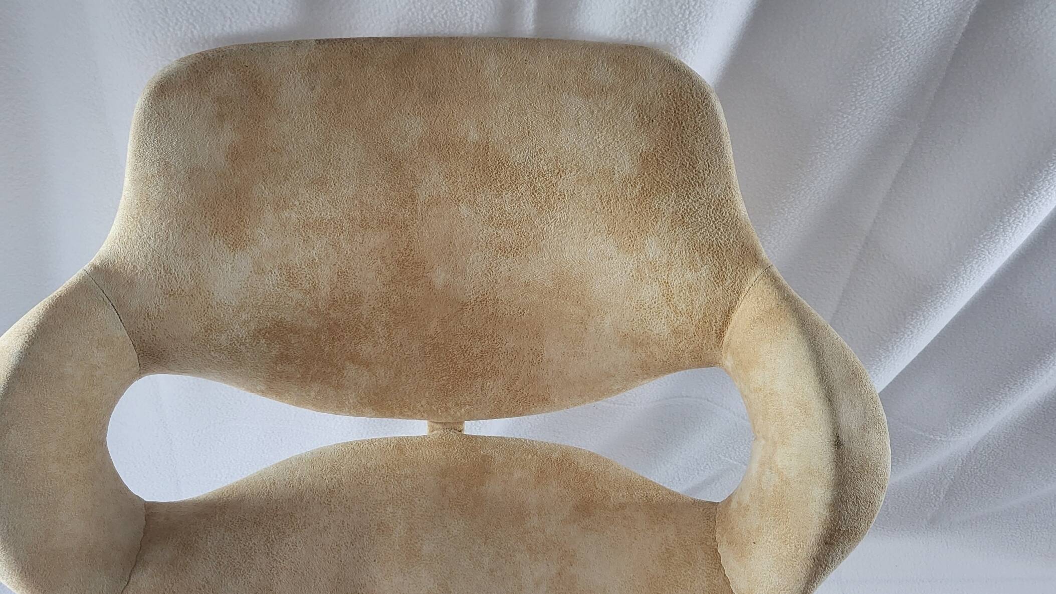 Euro Steel table and chair set 1970 Space Age