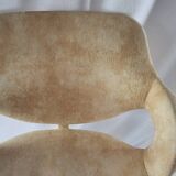 Euro Steel table and chair set 1970 Space Age