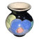 Vase boule, soliflore vintage de Vallauris