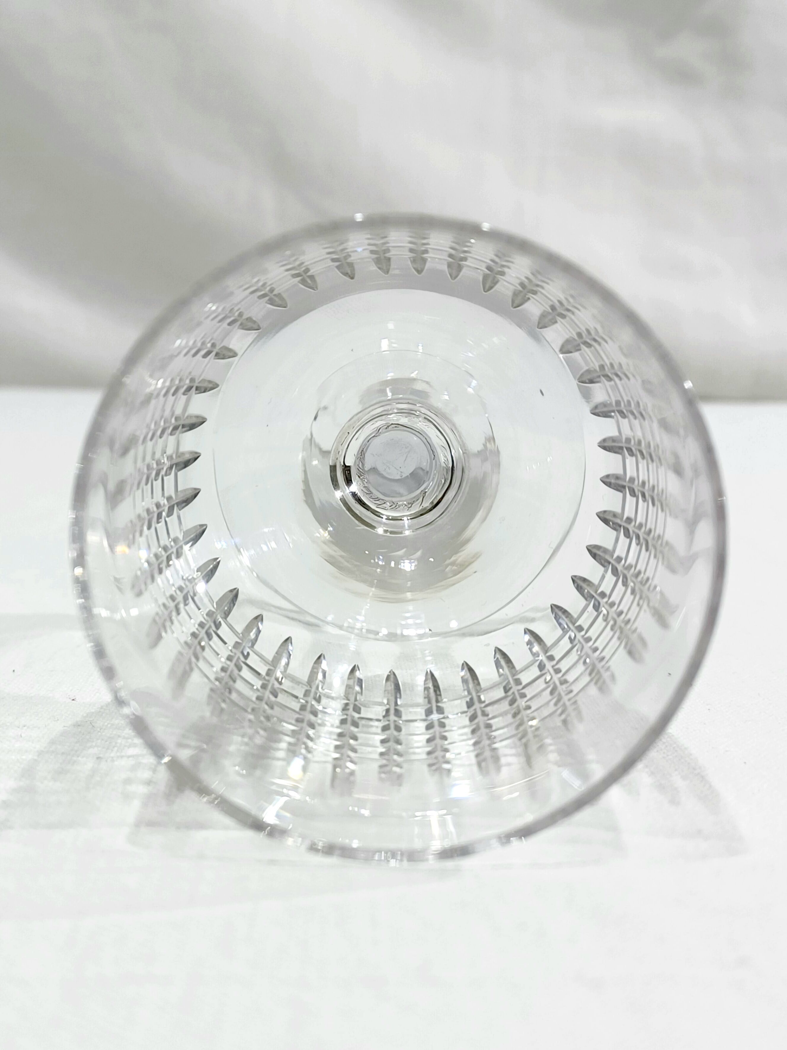 Baccarat – 11 glasses of white wine Nancy