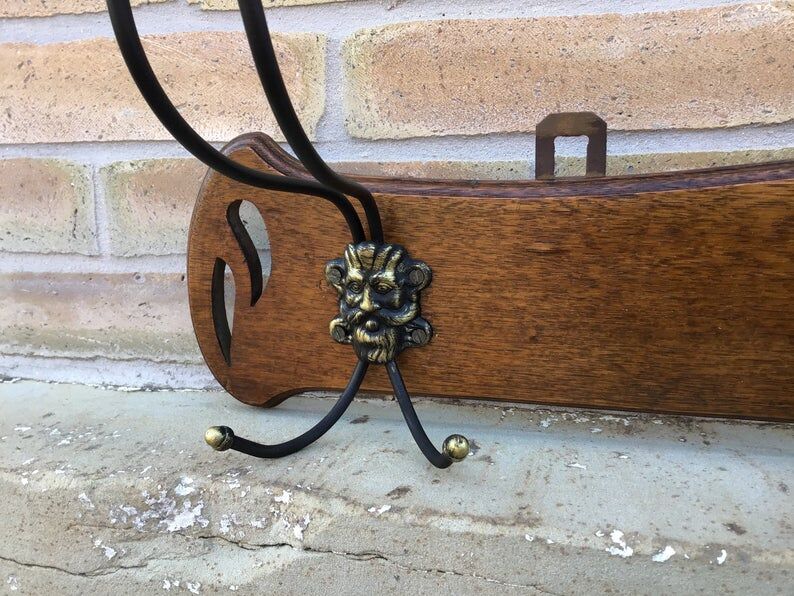 1930 art deco patères wall coat holder