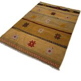 Vintage Turkish Kilim Cushion Cover , 115 X 82 Cm