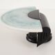 Wall lamp, Murano glass, Italian design, 1970s, manufacture: Italy