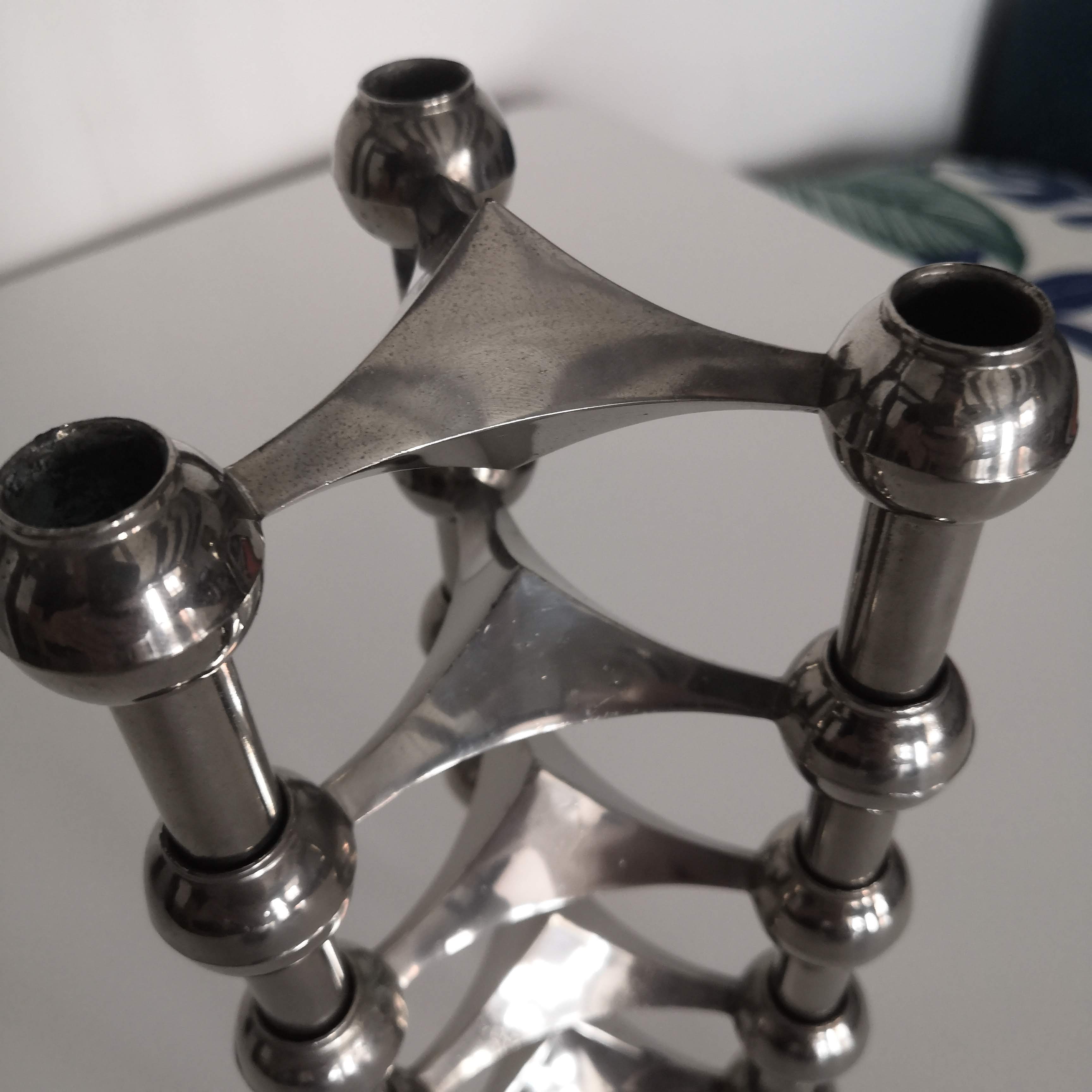 5 Nagel modular candle holders