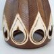 Lampe aux plumes vintage 1960