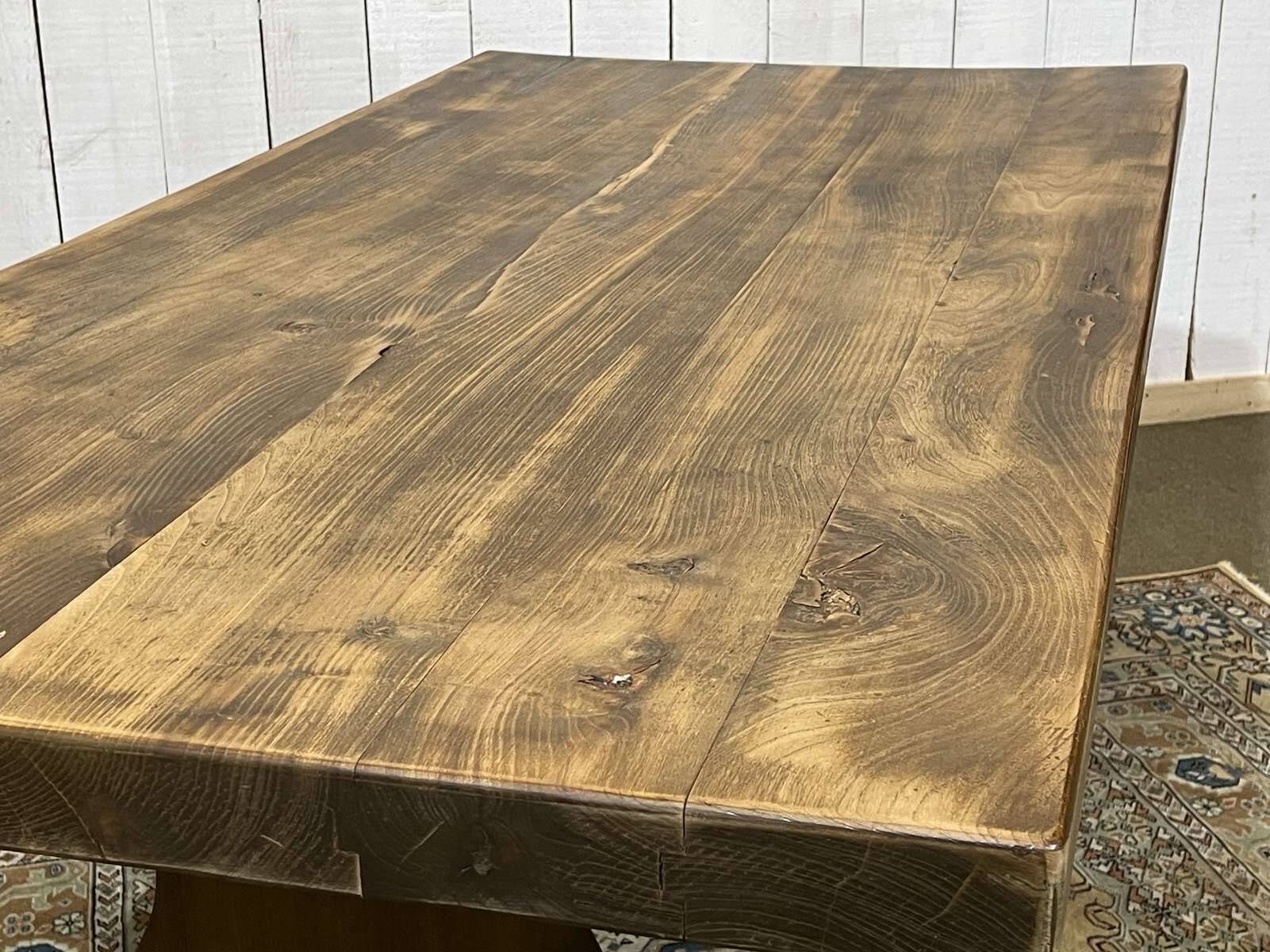 70s elm monastery table