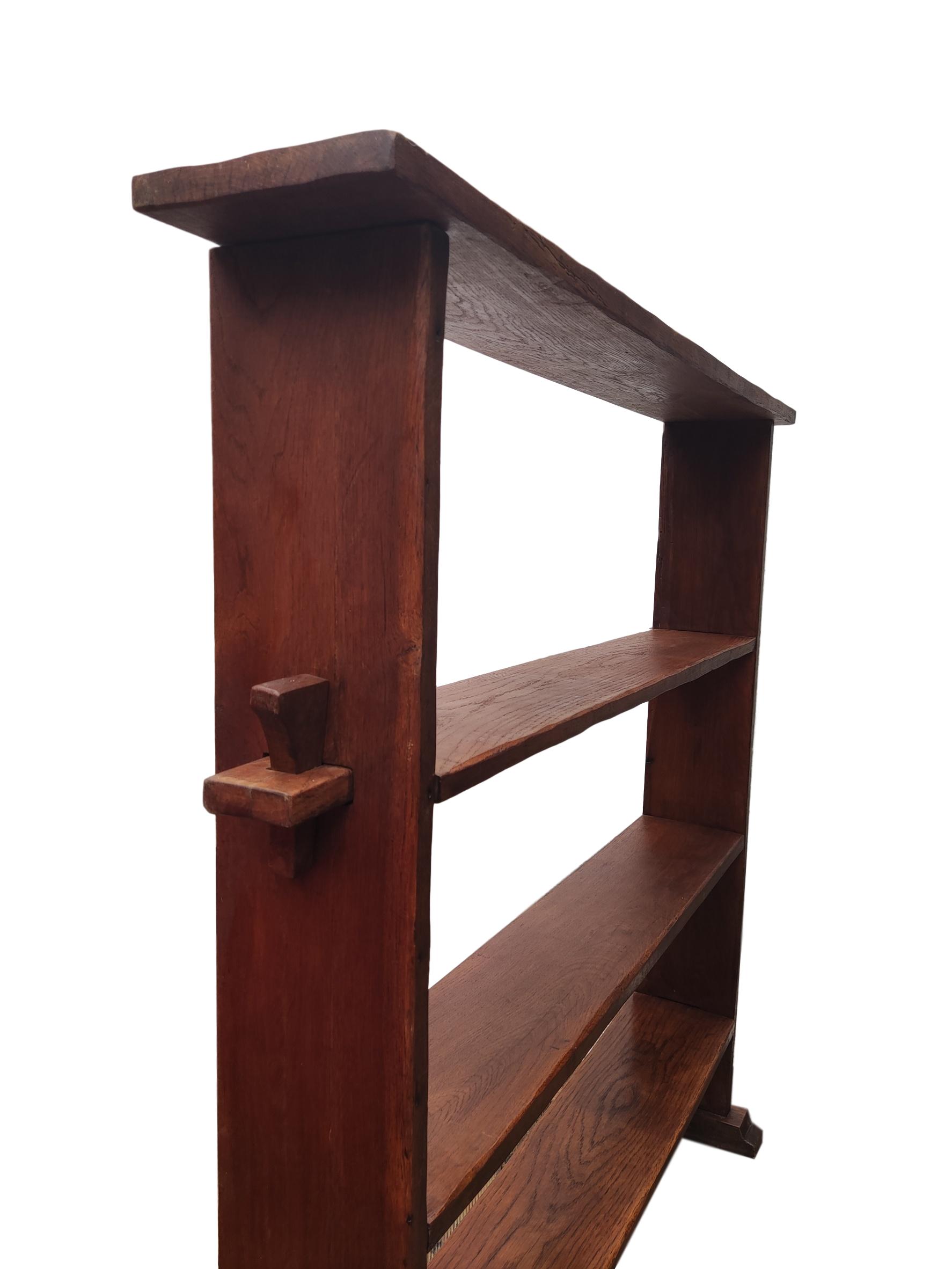 Portable brutalist style shelf, 1930s