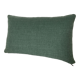 Linen cushion plain cotton green sage