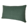 Linen cushion plain cotton green sage