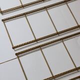Pair of string shelves