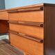 Vintage Avalon Mid Century Teak Desk / Dressing Table. Delivery. Modern / D