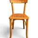 Ensemble de 4 chaises de bistrot 1900 dépareillées