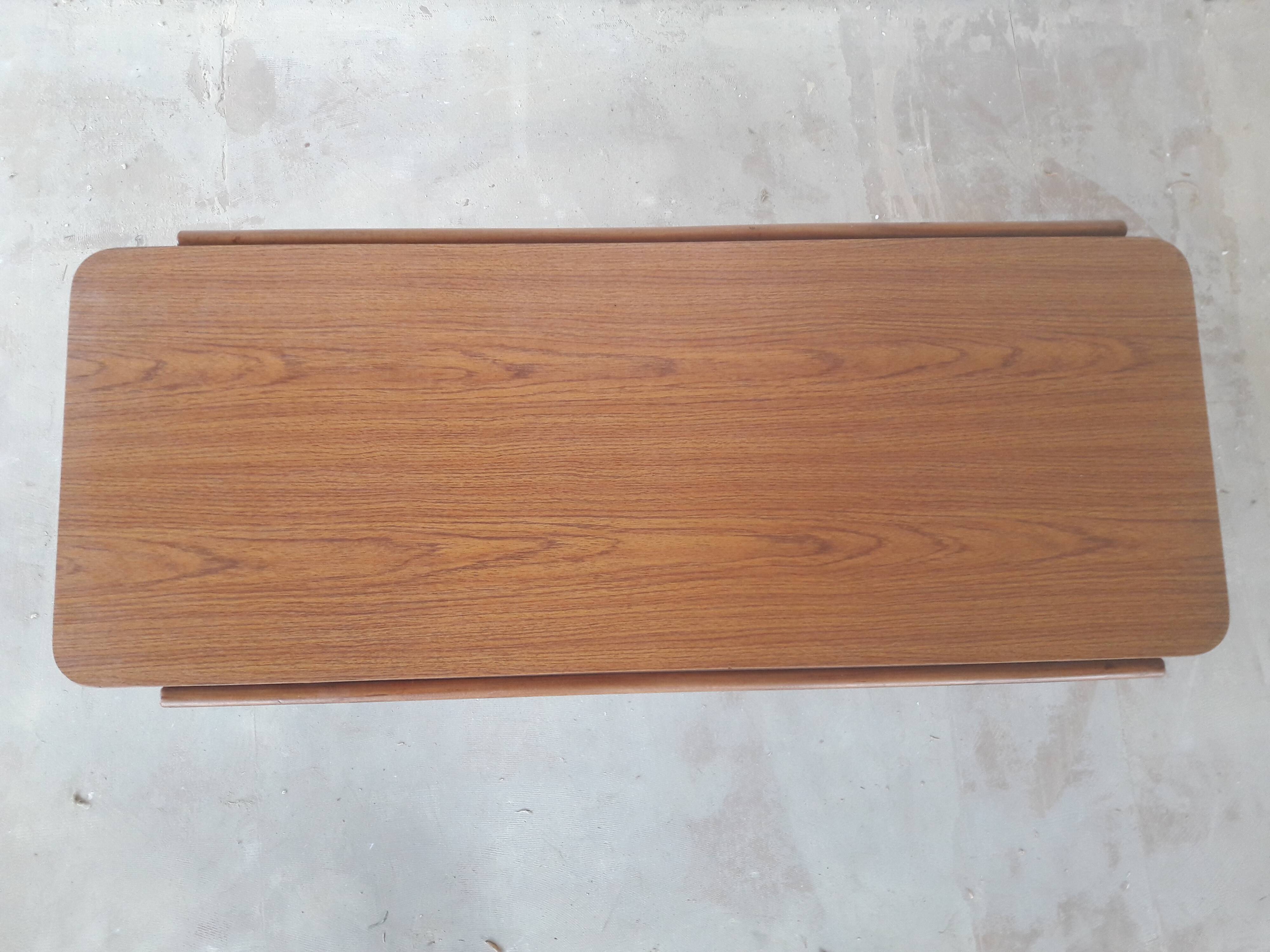 70 teak coffee table