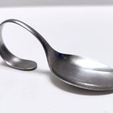 Set of Twelve Steel Serving Spoon by Pinti, Italy, 1980s