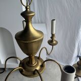 Lustre doré hollandais à 6 bras de lumière D50