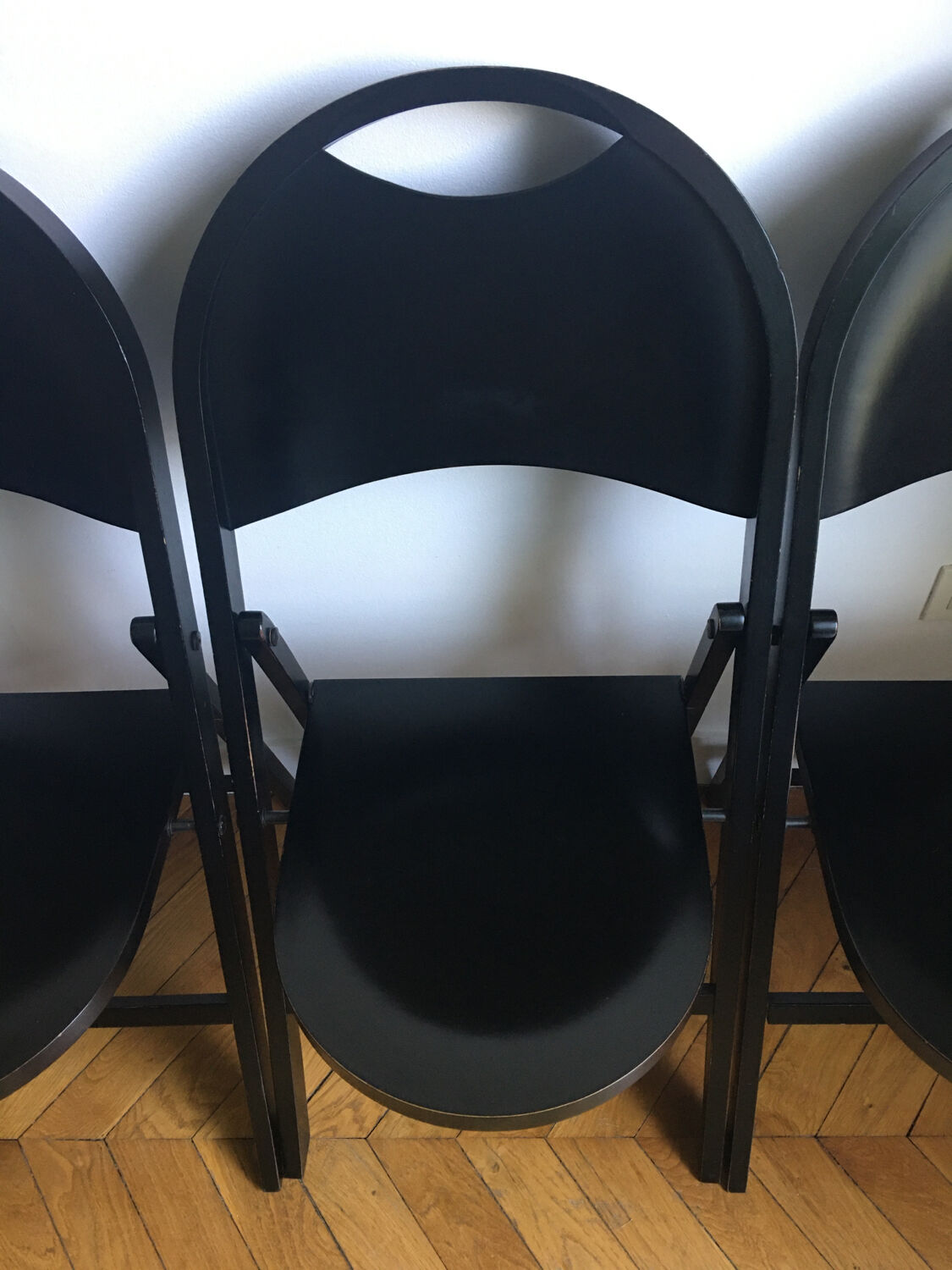 Castiglioni folding table & chairs 1965