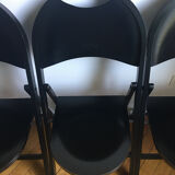 Castiglioni folding table & chairs 1965