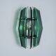 Veca wall lamp, cut Murano glass, Italy, 1970