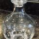 Carafe art deco en verre avec bouchon