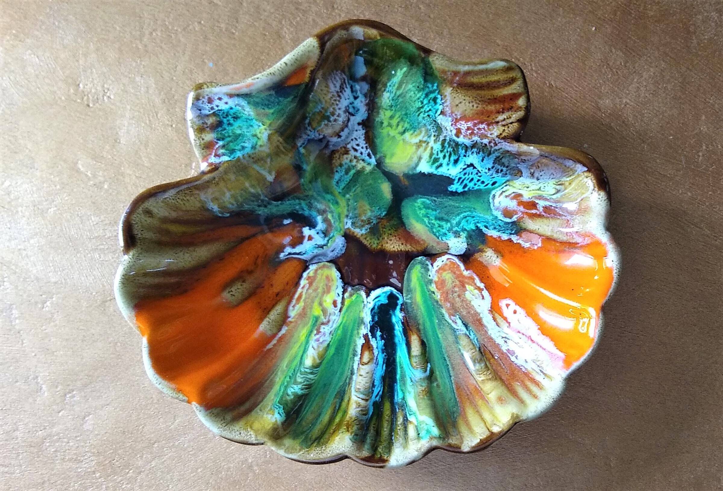 Vide poche Vallauris en forme de coquille St-Jacques
