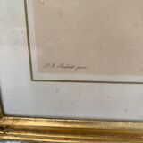 Table camellia mirror frame