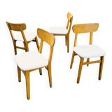 4 English chairs circa 1960