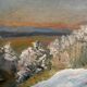 Original Swedish Oil on Panel – “Winter Landscape” by Sune Randolfs Vintage