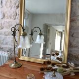 BRASS TULIP LAMP