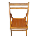 Vintage Wooden Folding Chair