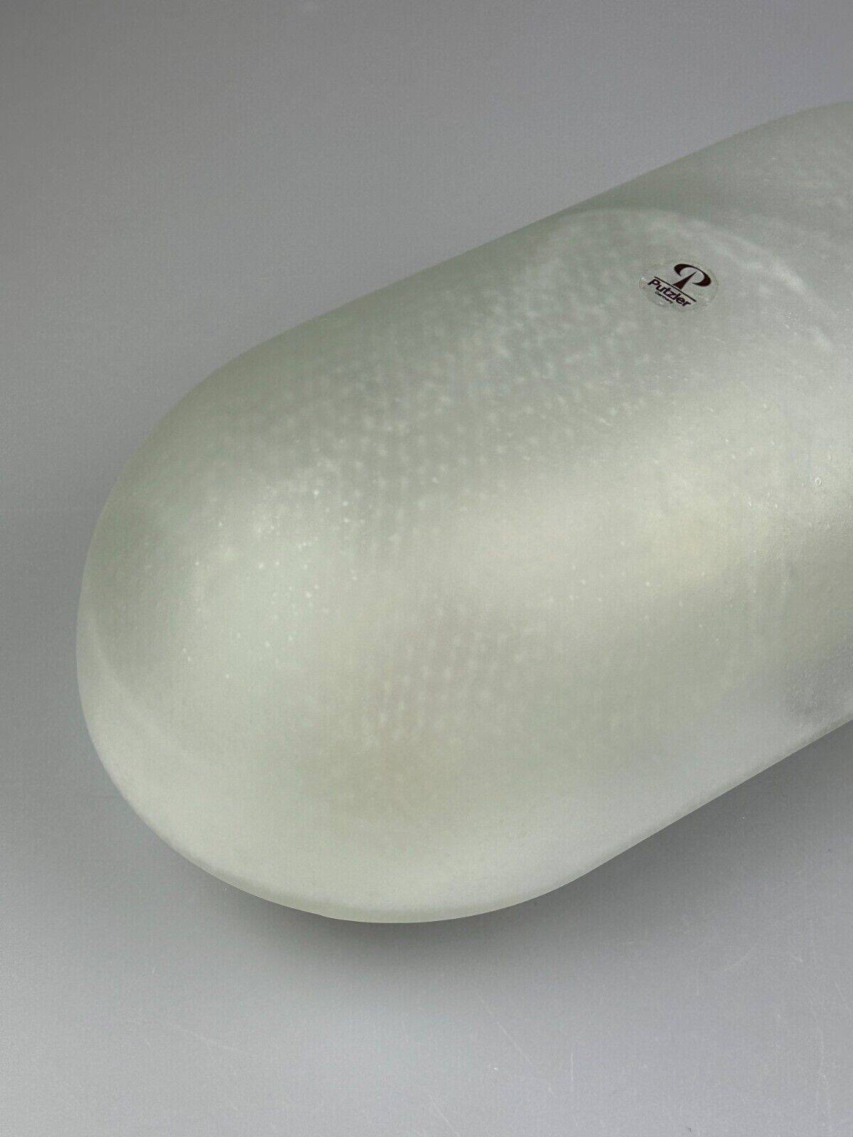 60s 70s wall lamp Peill & Putzler Germany glass & metal space age design