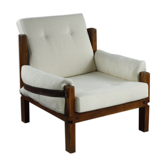 Fauteuil modèle S15 par Pierre Chapo, années 1970