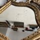 Antique baroque mirror in carved and gilded wood, 19th century