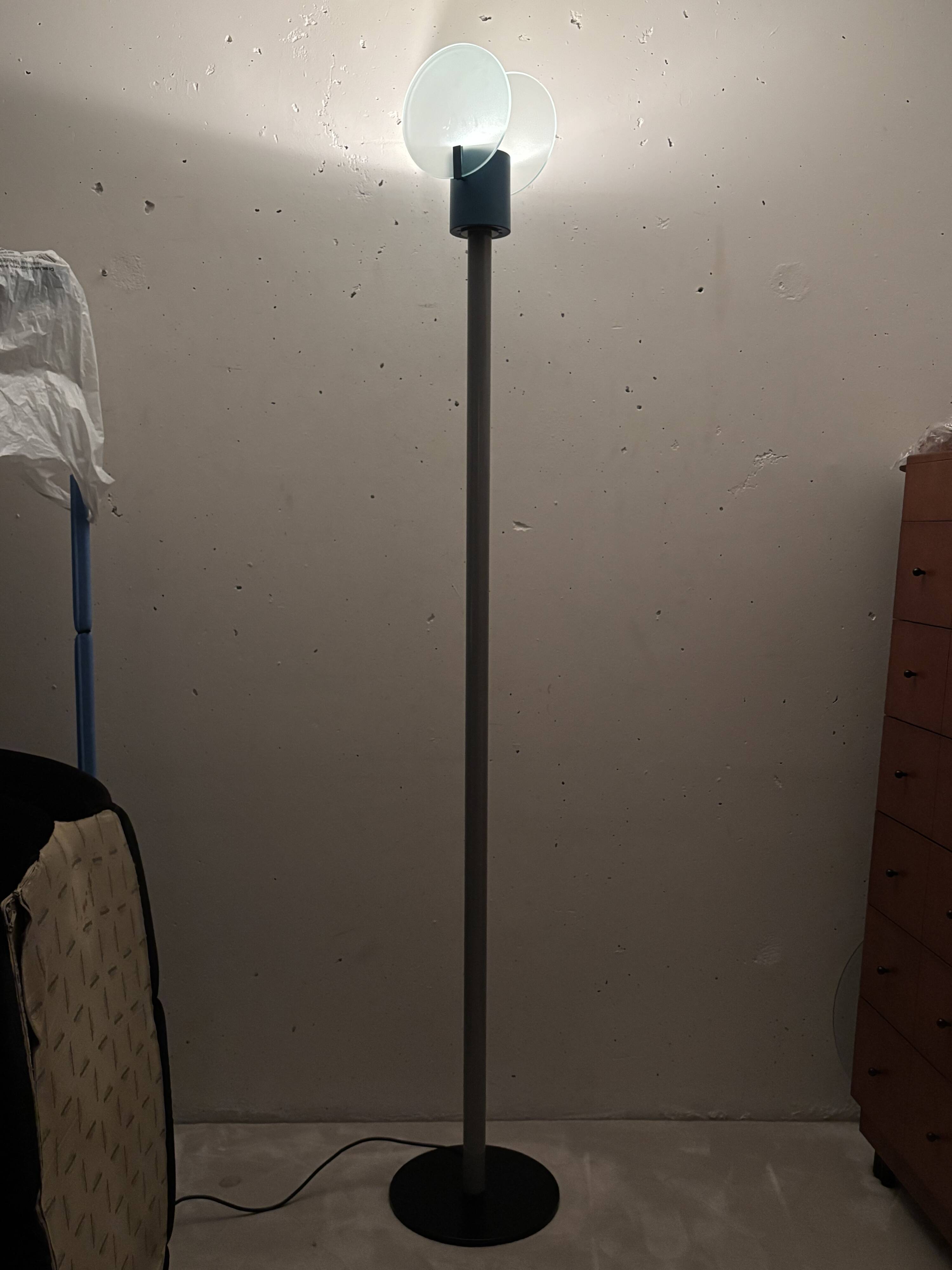 Michel de Lucchi floor lamp, Bieffeplast 1980