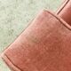 Vintage old pink single seat / armchair / club seat
